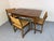 Black Vintage Danish Teak Extendable Dining Table, 1950s For Sale - Image 8 of 12