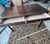 Maitland - Smith Vintage Maitland-Smith Leather Topped Writing Desk For Sale - Image 4 of 10