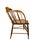Late 19th Century Victorian Oak Barrel Back Armchair With Cane Seat For Sale - Image 4 of 8