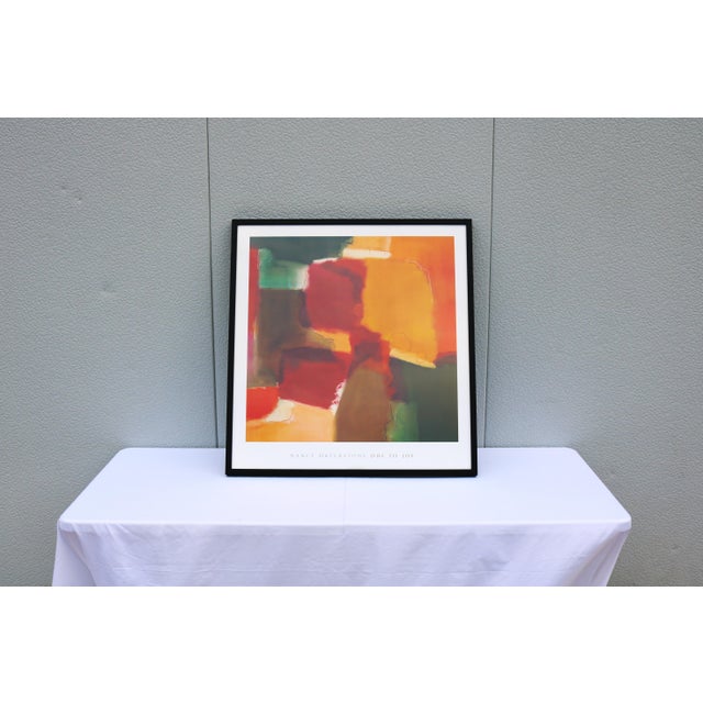 Contemporary Nancy Ortenstone Ode to Joy Abstract Expressionism Artwork Print, Framed For Sale - Image 3 of 13