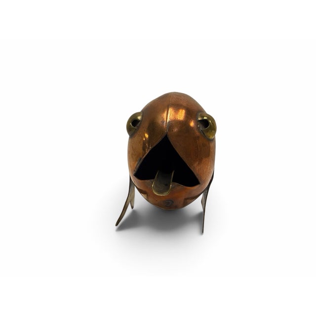 Inject authentic 1950s personality into your space with this captivating vintage mid-century modern mechanical fish...