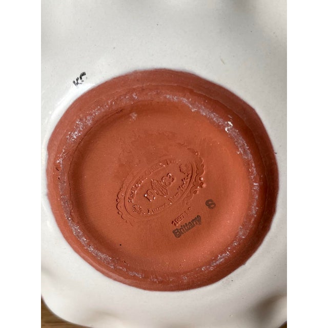 Ceramic 1990s Mackenzie Childs Whimsical Ceramic Candle Holder For Sale - Image 7 of 8