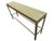 1980s Vintage Baker Furniture Modernist Metal & Tessellated Tile Console Table For Sale - Image 5 of 9
