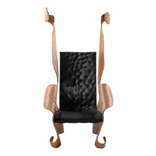 Louis XIV Style Armchair by Chanan De Lange, 2008 For Sale