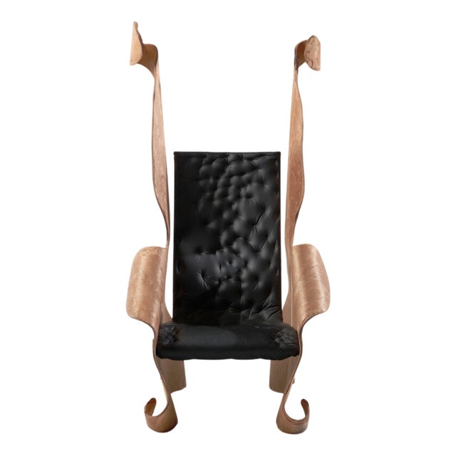 Louis XIV Style Armchair by Chanan De Lange, 2008 For Sale