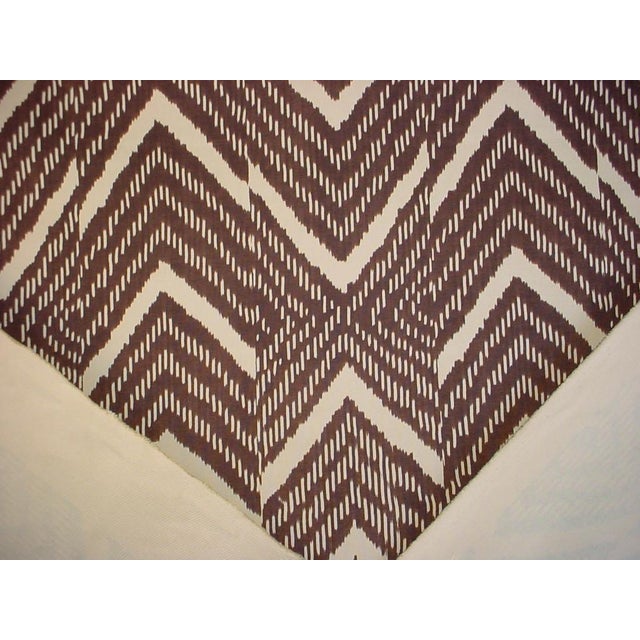 Ralph Lauren Lcf66010f Rimba Ikat in Sepia Zig Zag Bargello Cotton