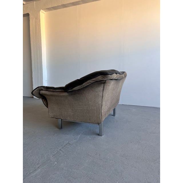Mid-Century Leather Sofa from Ulferts Möbler, Sweden, 1980s For Sale - Image 10 of 12