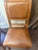 Pair of Bernhardt Handcrafted Wood & Leather Dining Chairs Made in Thailand For Sale - Image 9 of 11