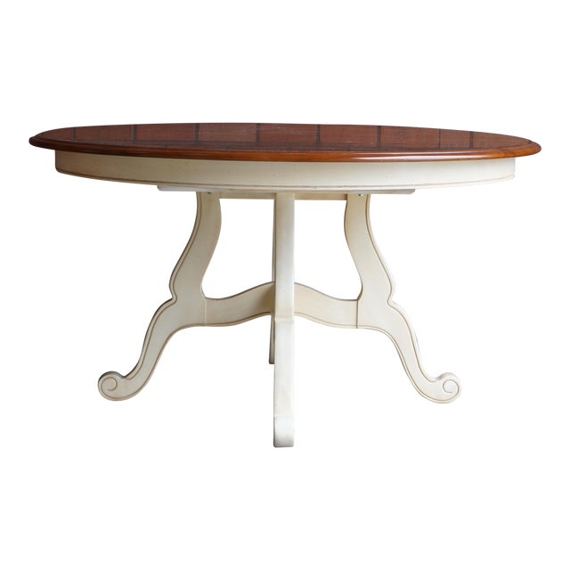Ethan Allen Country French Birchwood Dining Table | Chairish (640 x 640 Pixel)