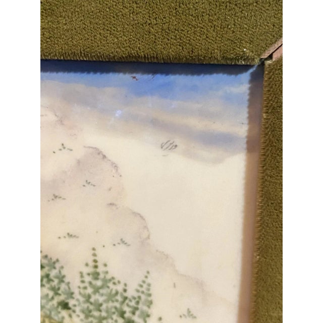 Ornamental & Decorative Materials Persian Miniature Isfahan by Virizi " the Hunt" For Sale - Image 7 of 8