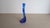 Cobalt Blue Crystal "Bone" Series Candlestick by Elsa Peretti for Tiffany For Sale In New York - Image 6 of 10