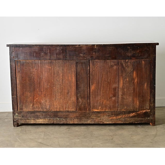French 19th Century Solid Walnut Enfilade For Sale In Baton Rouge - Image 6 of 16