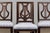 French Set of 8 Early 20th Century French Louis XVI Style Mahogany Lyre Back Dining Chairs For Sale - Image 3 of 18
