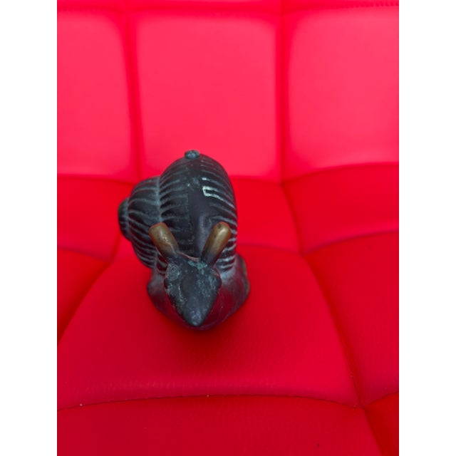 1980s 1980s Brass Snail For Sale - Image 5 of 9