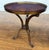 Pair of Traditional Round Mahogany Accent Tables by Leighton Hall - Showroom Samples For Sale - Image 9 of 14