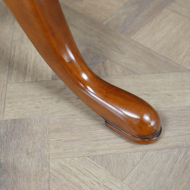 Niagara Furniture Burled Drum Table For Sale - Image 11 of 12