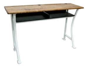 School Desk in Beech, 1960s