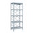 New item. Not vintage. Add a pop of color and personality to any room with the Danielle Light Blue Rattan Multi Shelf...