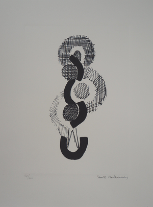 Sonia Delaunay, Danse, Rythme sans fin, Lithograph