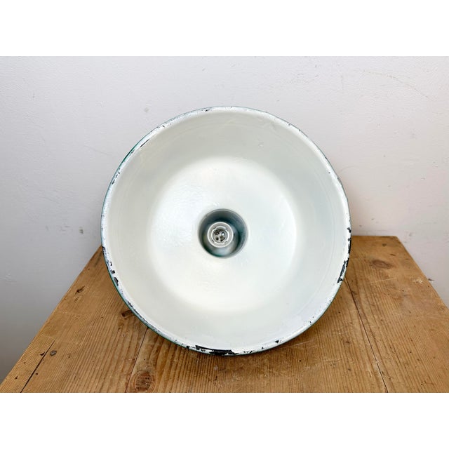 Industrial Factory Pendant Lamp, 1960s For Sale - Image 15 of 16
