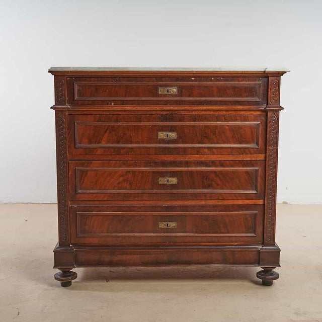 Commode with Marble Top For Sale - Image 15 of 15