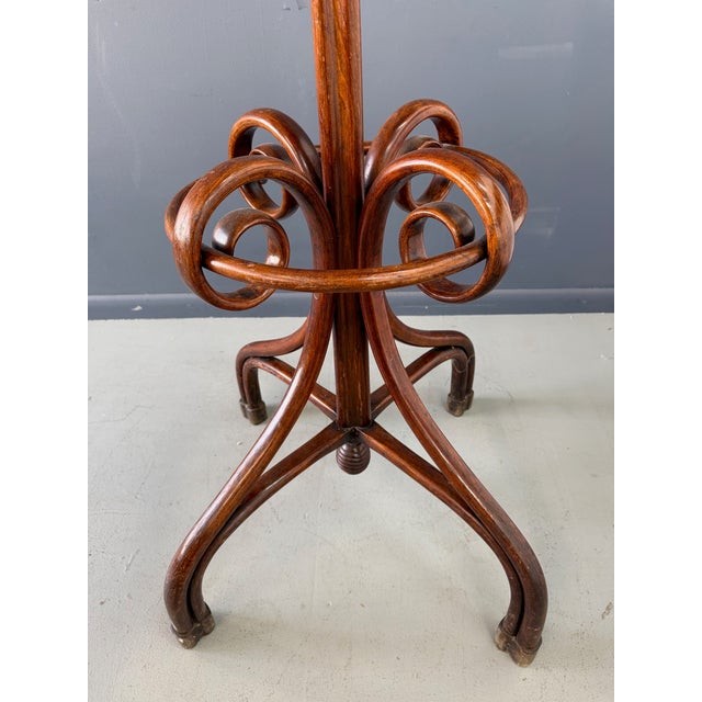 Thonet Bentwood Standing Coat Rack Nr. 1, Austria, Early 20th Century For Sale - Image 9 of 10