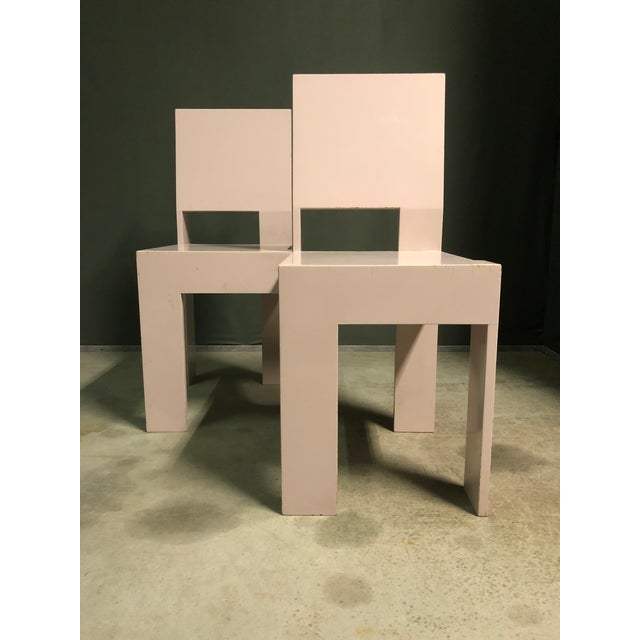 Bossche School Dining Set by Jan Verbeek, 1970, Set of 5 For Sale - Image 10 of 15