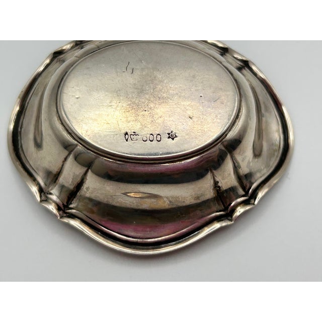 Metal Early 20th Century Small Jakob Grimminger Silver Plate Pin Tray For Sale - Image 7 of 7