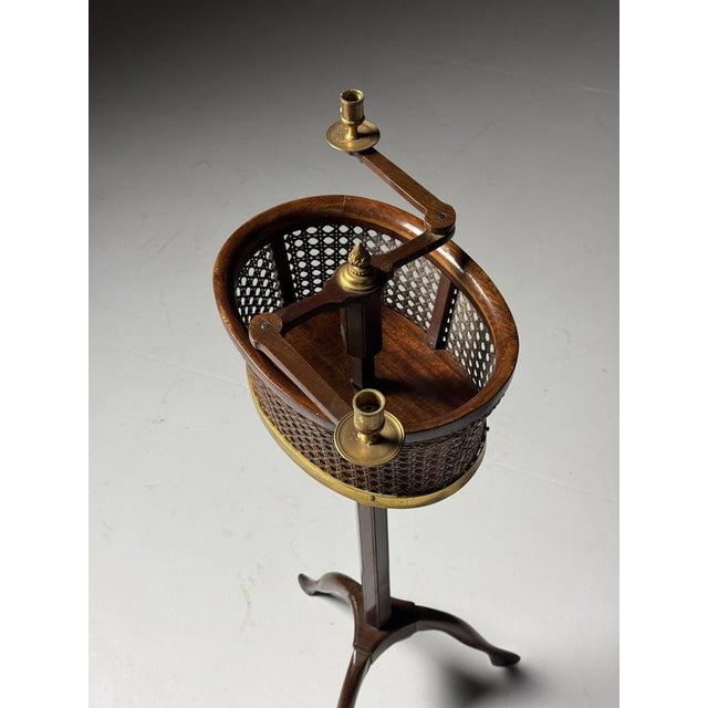 Mahogany Candleholder, 19th Century For Sale - Image 4 of 17