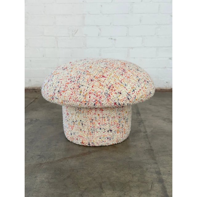 2020s Mushroom Ottoman For Sale - Image 5 of 16