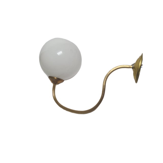 Vintage Art Deco Wall Lamp, Poland, 1950s For Sale - Image 3 of 8