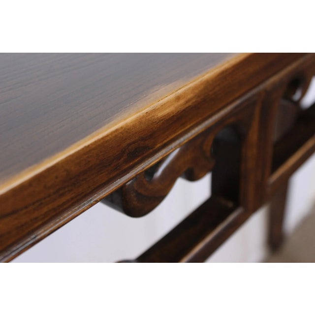Wood Carved Console Table For Sale - Image 7 of 10