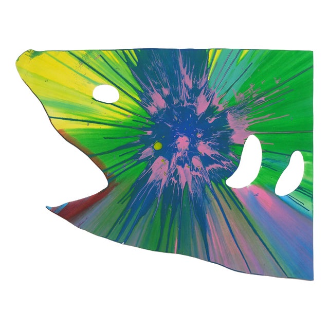 Damien Hirst, Shark Spin, 2009, Acrylic on Paper For Sale