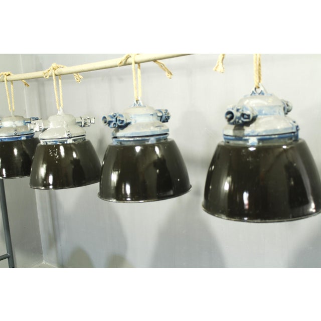 Vintage Industrial Lighting Fixture, 1970s For Sale - Image 6 of 7