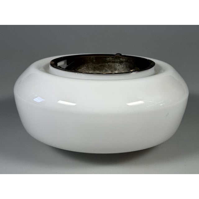 Mid-Century Ceiling Light in Frosted Glass from RZB, 1960s For Sale - Image 9 of 15