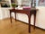 Chippendale Vintage Councill Craftsmen Mahogany Chippendale Fretwork Console Table For Sale - Image 3 of 11