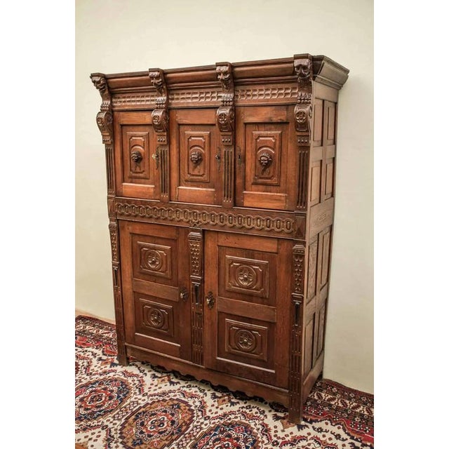 17th Century Flemish Renaissance Cabinet For Sale - Image 9 of 16