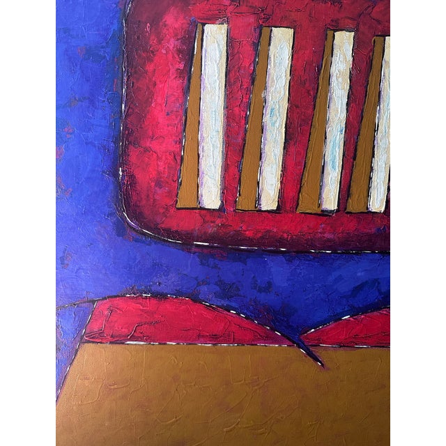 Large Contemporary Painting by Efron Medina, “Bullfighting”. For Sale - Image 10 of 12