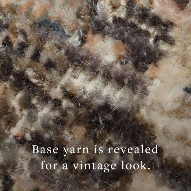 Blue Amber Lewis x Loloi Molly Navy / Blush 9'-6" x 13'-6" Area Rug For Sale - Image 8 of 8