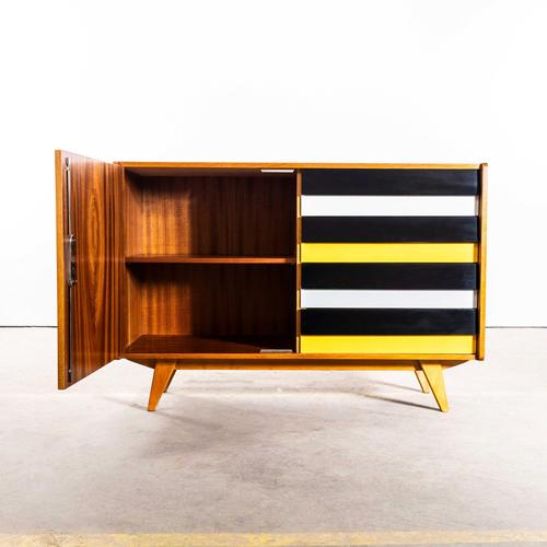 Mid-Century Cabinet Sideboard by Jiri Jiroutek for Interieur Praha, 1950s For Sale - Image 3 of 11