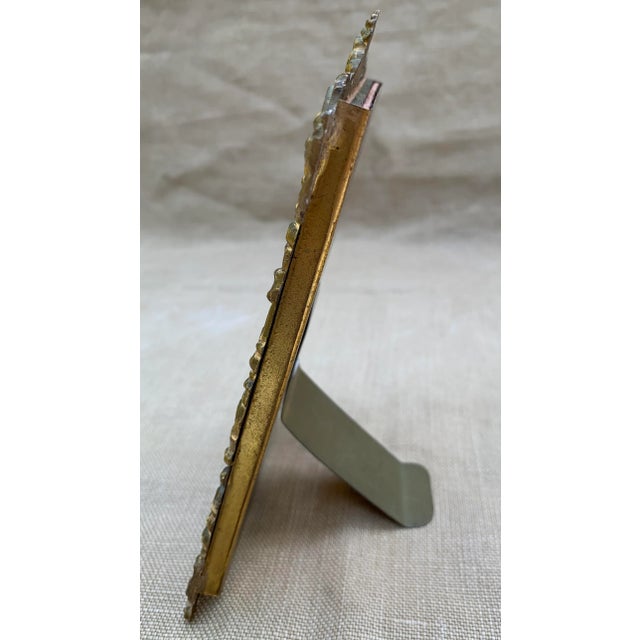 Brass Antique French Rococo Picture Frame For Sale In Richmond - Image 6 of 8