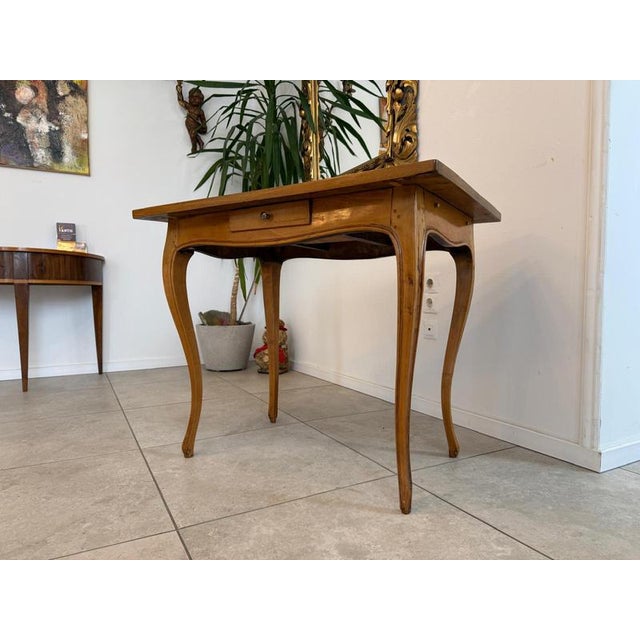 Small Biedermeier Table in Marquetry For Sale - Image 10 of 10