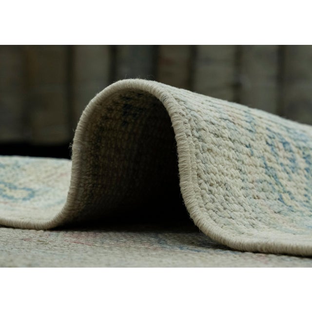 Brown Turkish Oushak Runner Rug 3' x 14'6" #17920 For Sale - Image 8 of 8