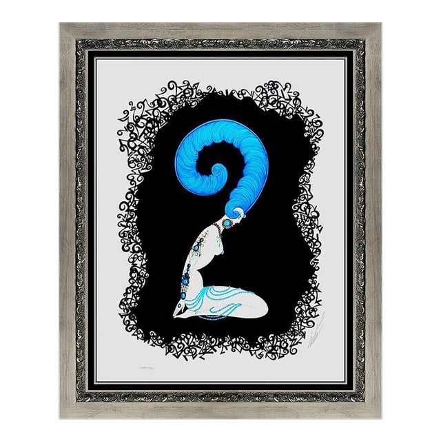 Early 20th Century Numeral 2, Erté For Sale