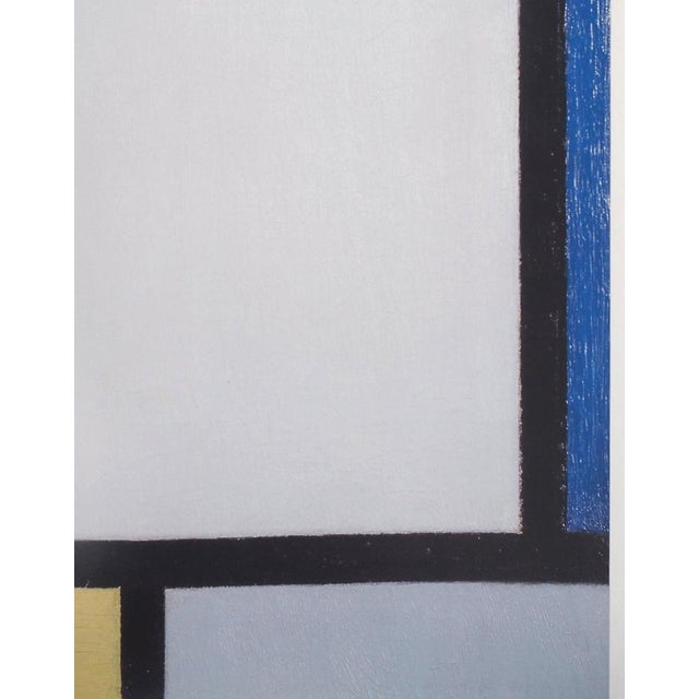 Composition in Yellow and Red Poster after Piet Mondrian For Sale - Image 5 of 6
