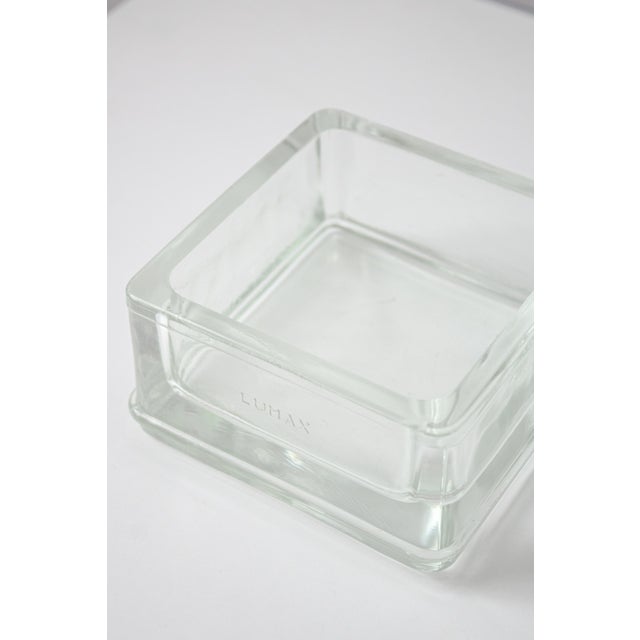 Glass Ashtray by Le Corbusier & Charlotte Perriand for Lumax, 1970s For Sale - Image 6 of 11