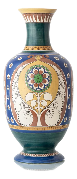 Art Nouveau Faience Vase from Arnhemsche Fayencefabriek, Netherlands, 1910s