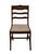VINTAGE ANTIQUE Solid Cherry Country French Dining Side Chair w. Carved Rose Crest 34" High 17" Wide 20" Deep Seat: 19"...