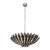 Aerin for Visual Comfort Hampton 26-Inch Chandelier in Burnished Silver Leaf For Sale
