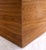 Mid-Century Modern Large Modern Studio Square Walnut Pyramid Shape Base Dining Conference Table For Sale - Image 3 of 13